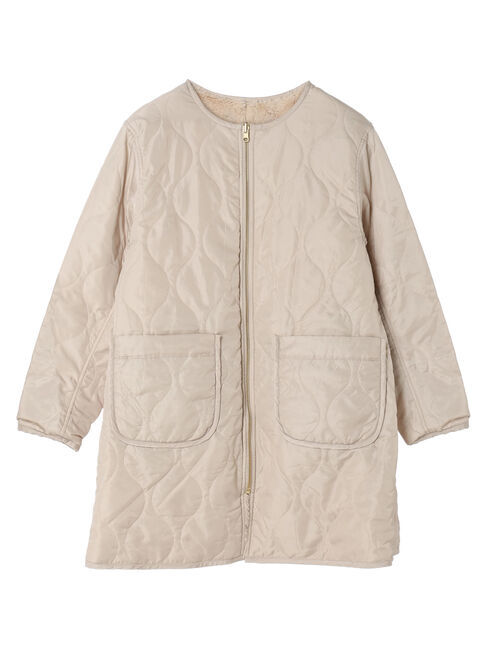 earth music&ecology「ファー&キルティングリバーシブルコート」|その他|