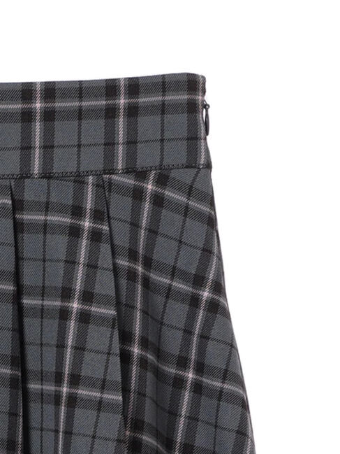 earth music&ecology「チェックフレアスカート」|フレア|