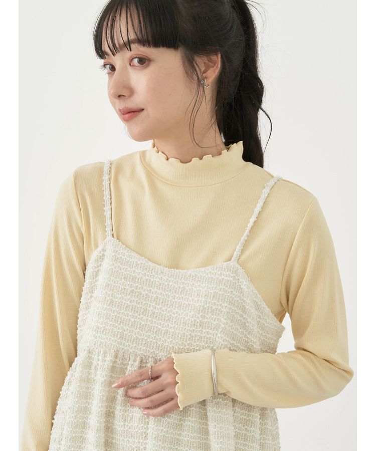 earth music&ecology「ツイードキャミチュニック」|チュニック|