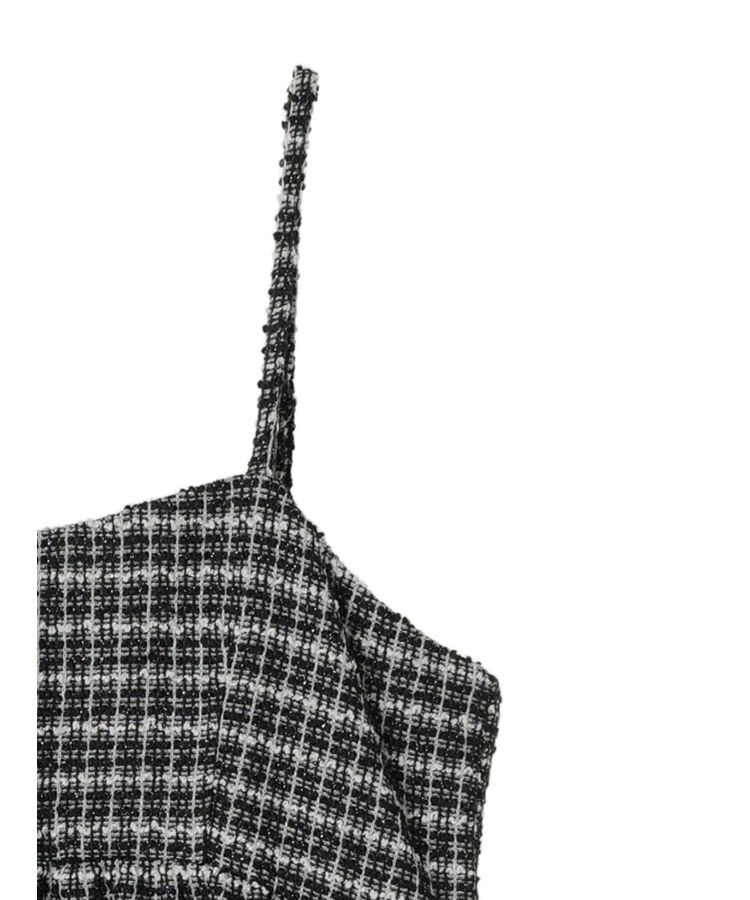 earth music&ecology「ツイードキャミチュニック」|チュニック|