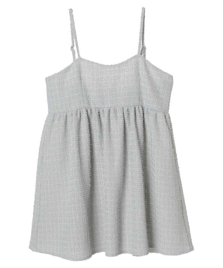 earth music&ecology「ツイードキャミチュニック」|チュニック|