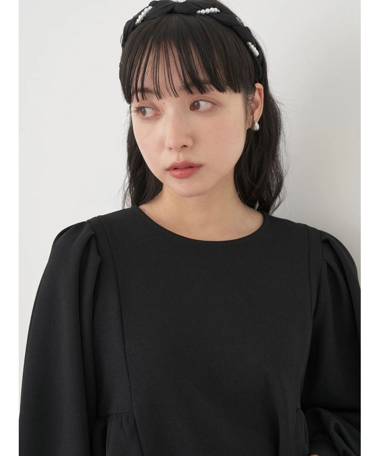 earth music&ecology「チュールドッキングチュニック」|チュニック|