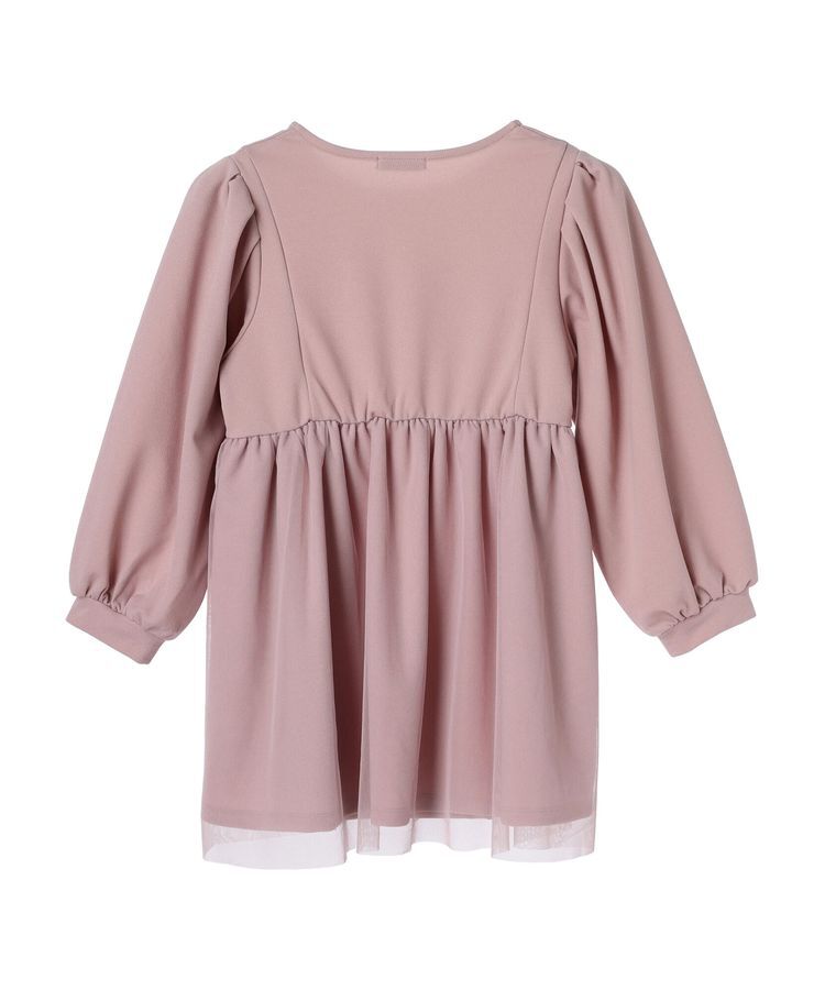 earth music&ecology「チュールドッキングチュニック」|チュニック|