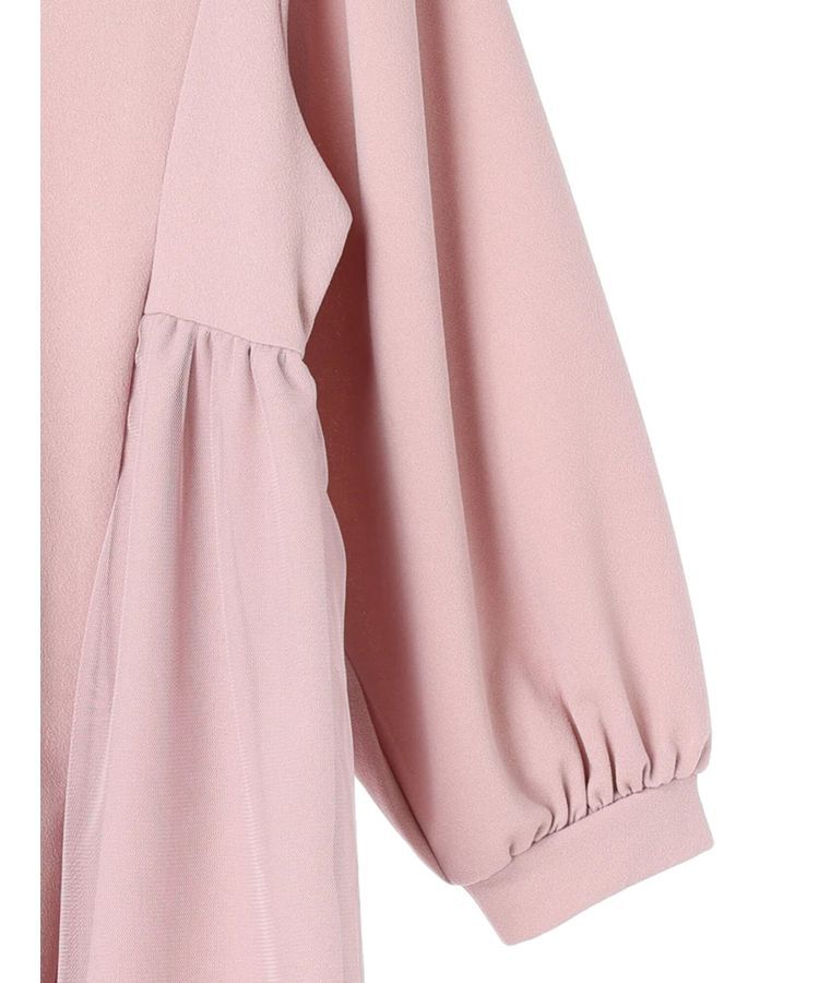 earth music&ecology「チュールドッキングチュニック」|チュニック|