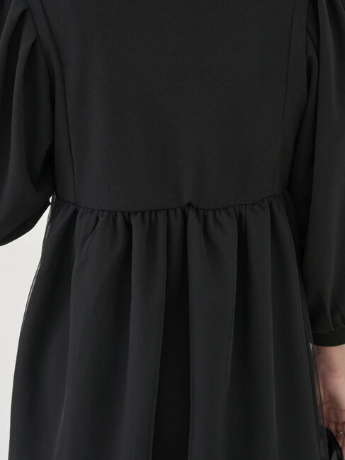 earth music&ecology「チュールドッキングチュニック」|チュニック|