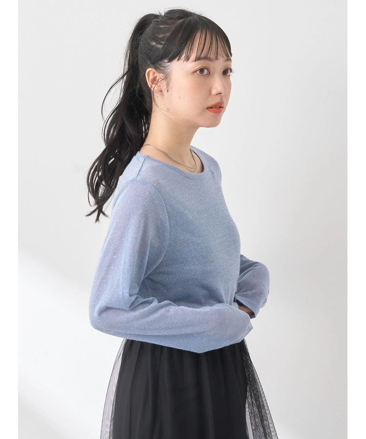 earth music&ecology「ラメシアープルオーバー」|Tシャツ・カットソー|