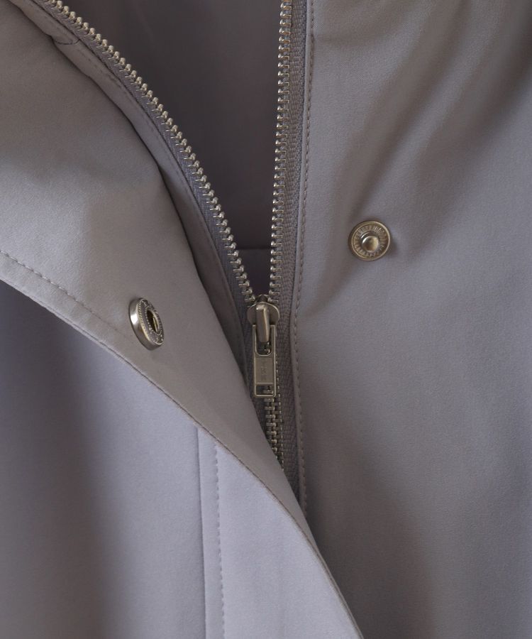 earth music&ecology「ドロストミドル丈パーカー」|ブルゾン・スタジャン|