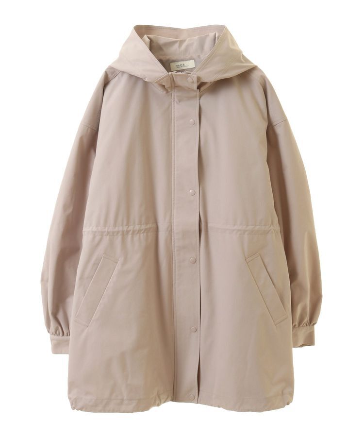 earth music&ecology「ドロストミドル丈パーカー」|ブルゾン・スタジャン|