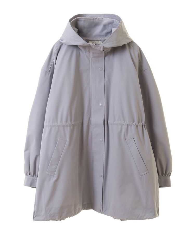 earth music&ecology「ドロストミドル丈パーカー」|ブルゾン・スタジャン|