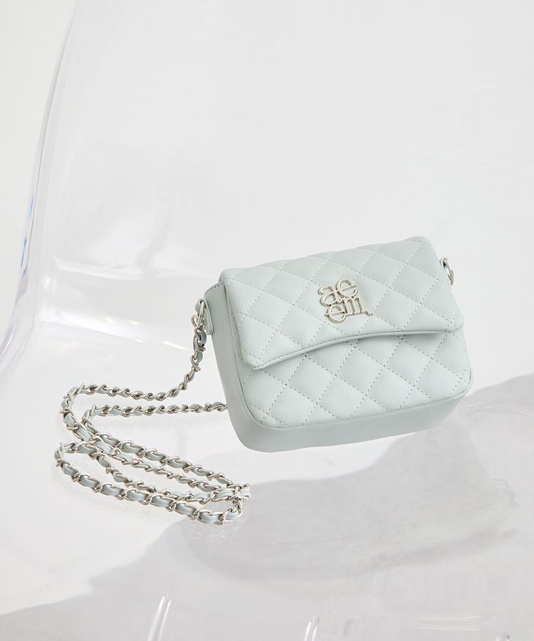 earth music&ecology「エンブレムロゴチェーンショルダーバッグ」|ショルダー・メッセンジャー|Mint