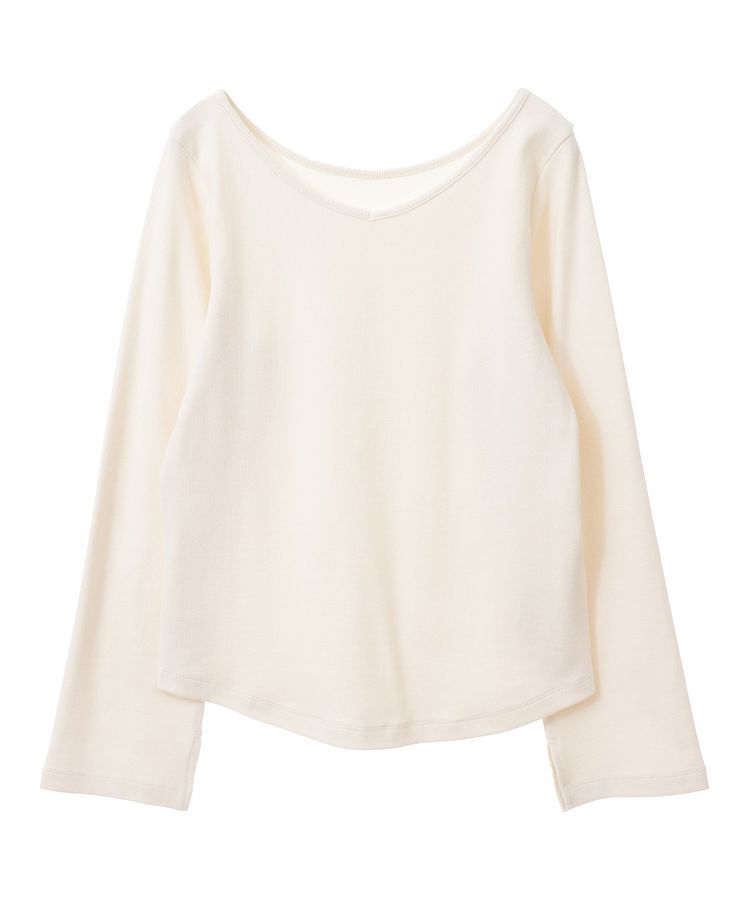 earth music&ecology「2WAYネックリブプルオーバー」|Tシャツ・カットソー|