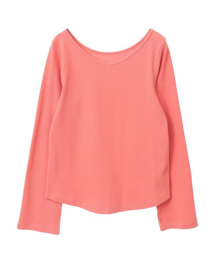 earth music&ecology「2WAYネックリブプルオーバー」|Tシャツ・カットソー|