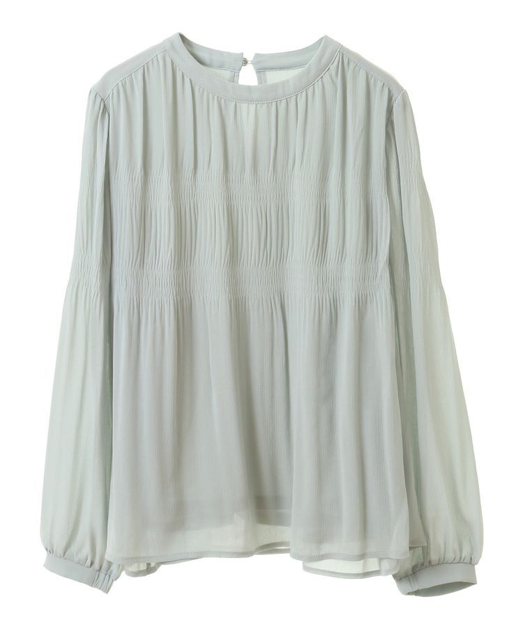 earth music&ecology「マジョリカプリーツブラウス」|シャツ・ブラウス|