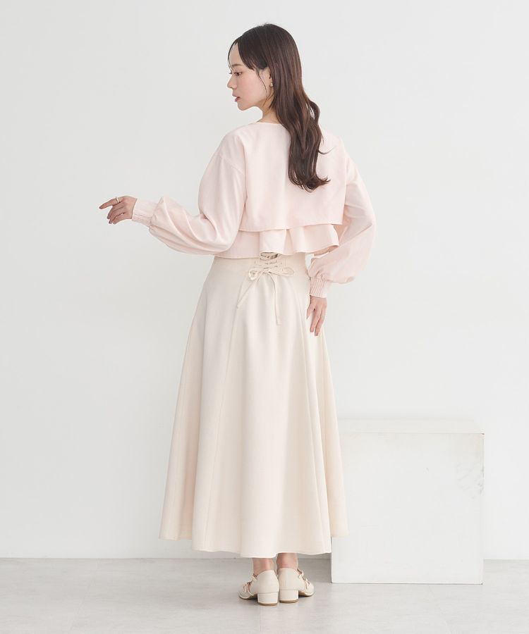 earth music&ecology「ティアードアンサンブルブラウス」|シャツ・ブラウス|