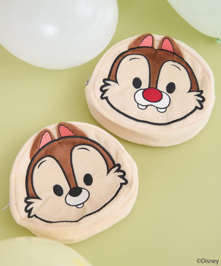 earth music&ecology「チップ&デール/ポーチ」|ポーチ|