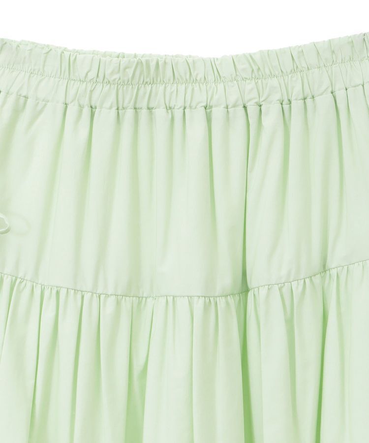 earth music&ecology「サイドリボンボリュームティアードスカート」|フレア|