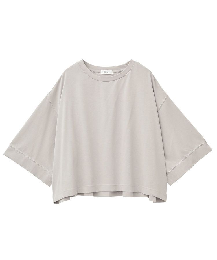 earth music&ecology「バックギャザーTee」|Tシャツ・カットソー|