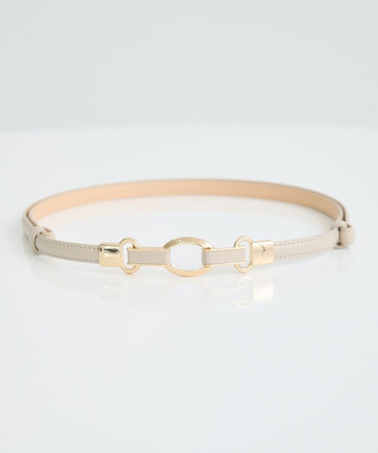 earth music&ecology「ビットベルト」|ベルト|Beige