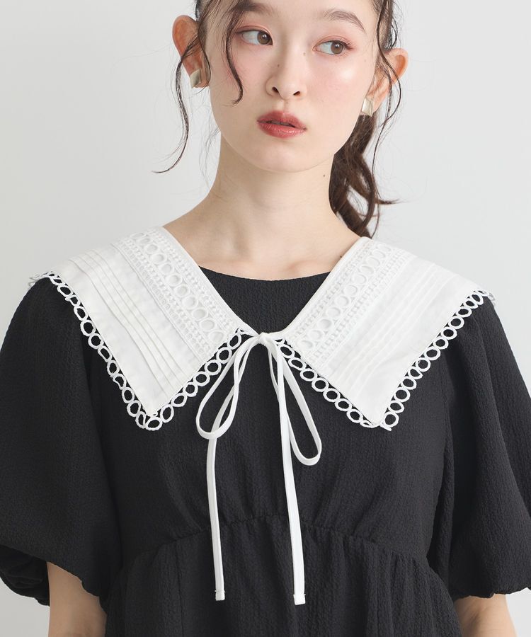 earth music&ecology「セーラーカラーレース付け襟」|その他|Off White