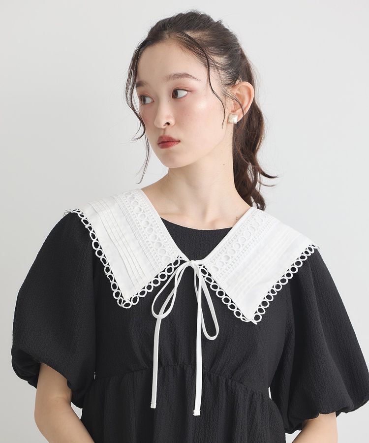 earth music&ecology「セーラーカラーレース付け襟」|その他|