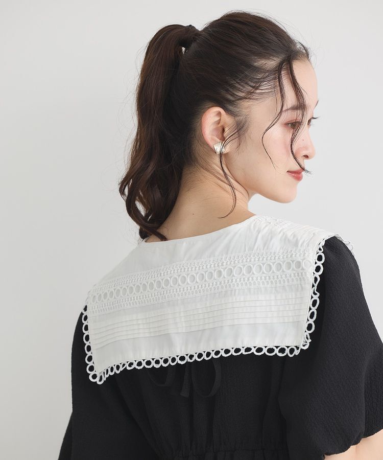 earth music&ecology「セーラーカラーレース付け襟」|その他|