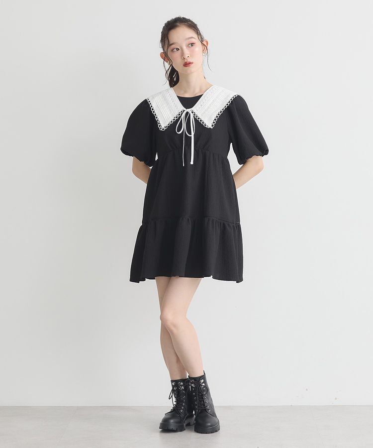 earth music&ecology「セーラーカラーレース付け襟」|その他|