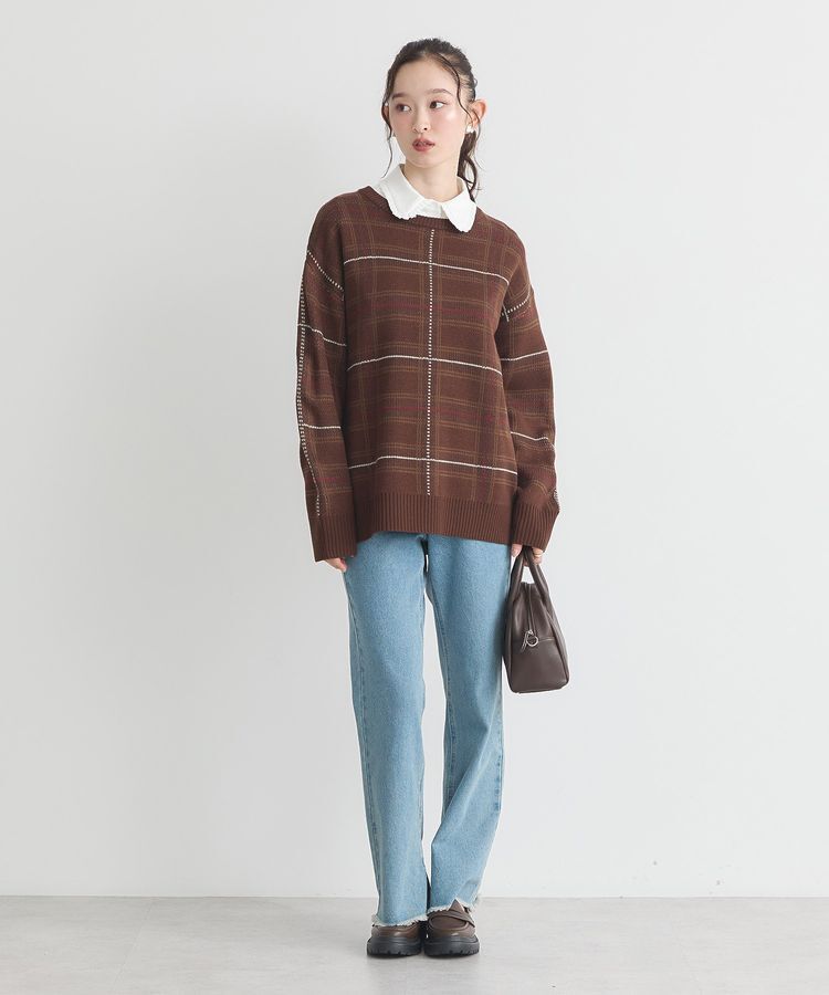 earth music&ecology「フリルシャツカラー付け襟」|その他|