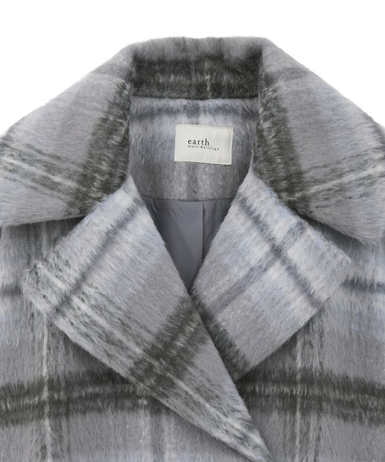 earth music&ecology「チェックシャギーコート」|その他|