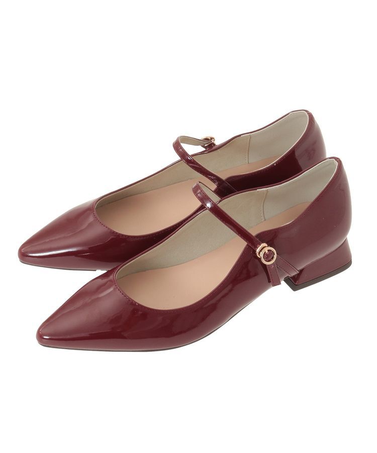 earth music&ecology「ORiental TRaffic エナメルヒールパンプス」|パンプス|