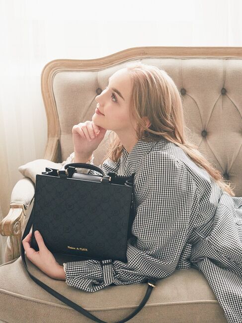 Maison de FLEUR「モノグラムキャレショルダーバッグ」|ショルダー・メッセンジャー|