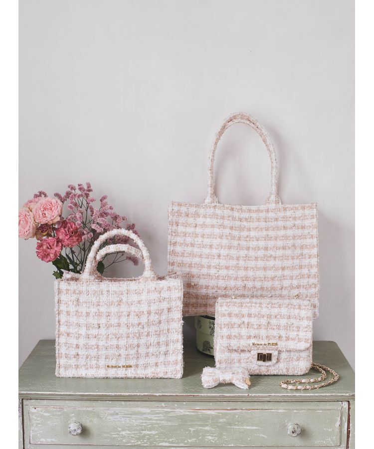 Maison de FLEUR「ツイードミニショルダーバッグ」|ショルダー・メッセンジャー|