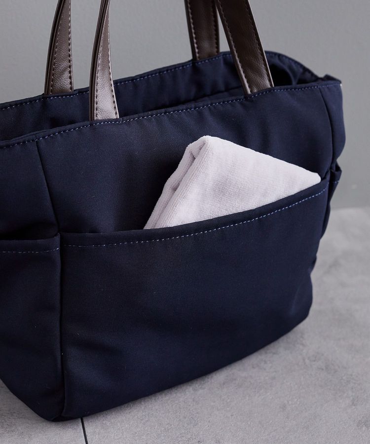 Maison de FLEUR「撥水加工マルチポケット2Wayトートバッグ」|トートバッグ|