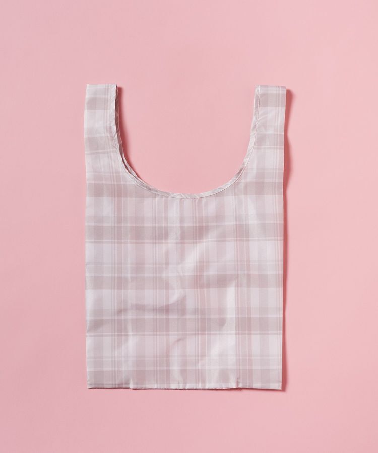 Maison de FLEUR「チェックプリントエコバッグ」|その他|