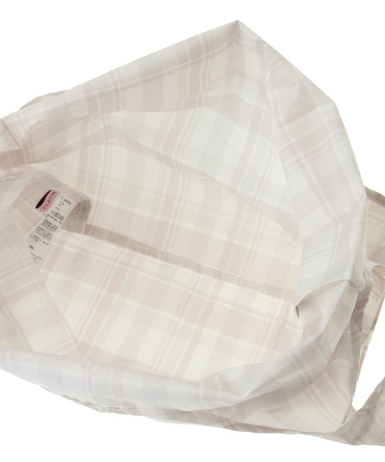 Maison de FLEUR「チェックプリントエコバッグ」|その他|