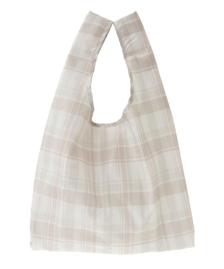 Maison de FLEUR「チェックプリントエコバッグ」|その他|