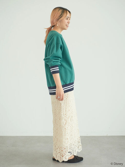  「シルエットレーススカート/Mickey」|スカート|