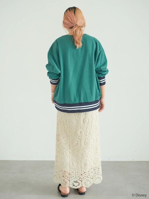  「シルエットレーススカート/Mickey」|スカート|