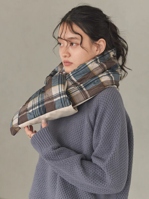  「あったかキルティングマフラー」|ストール|