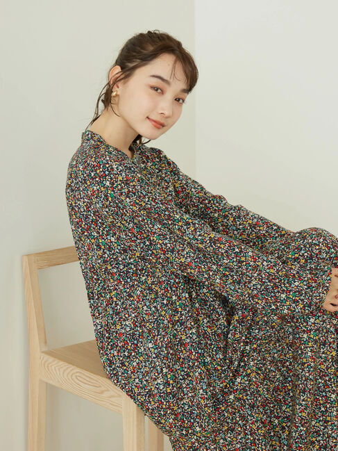  「Flowerティアードワンピース」|ワンピース|