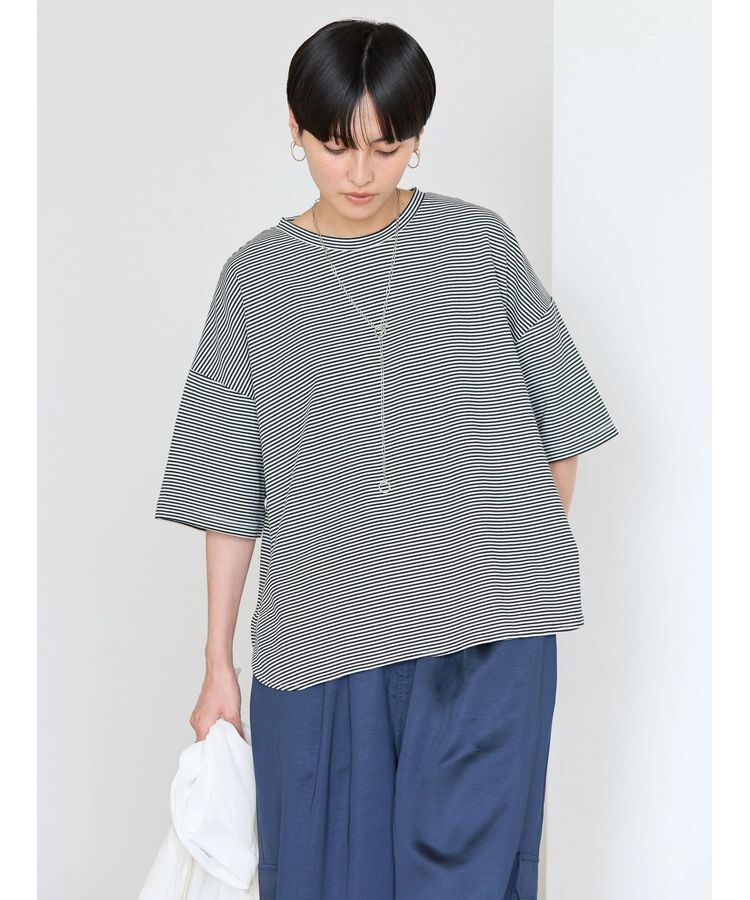 AMERICAN HOLIC「接触冷感裾ラウンドカットプルオーバー」|Tシャツ・カットソー|