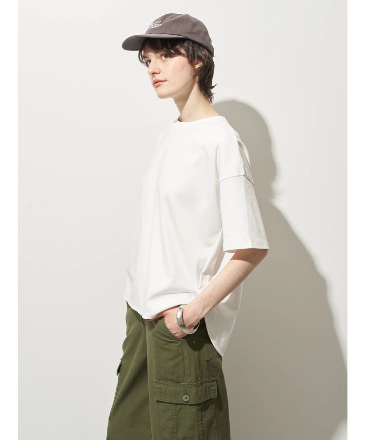 AMERICAN HOLIC「接触冷感裾ラウンドカットプルオーバー」|Tシャツ・カットソー|