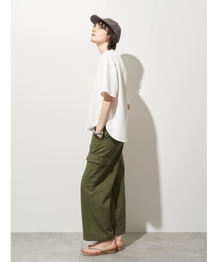 AMERICAN HOLIC「接触冷感裾ラウンドカットプルオーバー」|Tシャツ・カットソー|