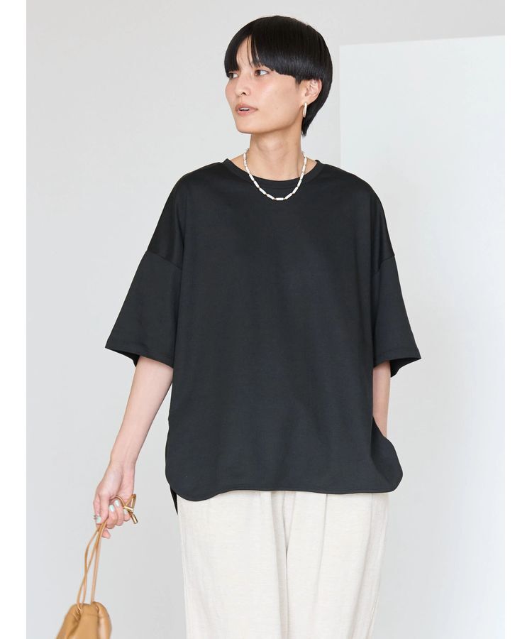 AMERICAN HOLIC「接触冷感裾ラウンドカットプルオーバー」|Tシャツ・カットソー|