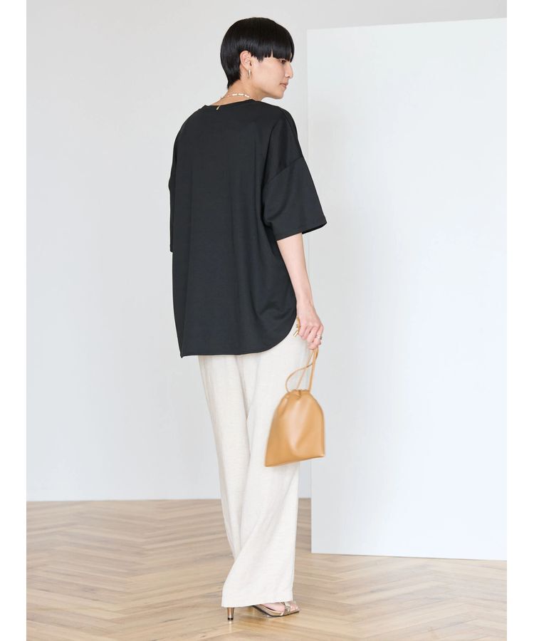 AMERICAN HOLIC「接触冷感裾ラウンドカットプルオーバー」|Tシャツ・カットソー|