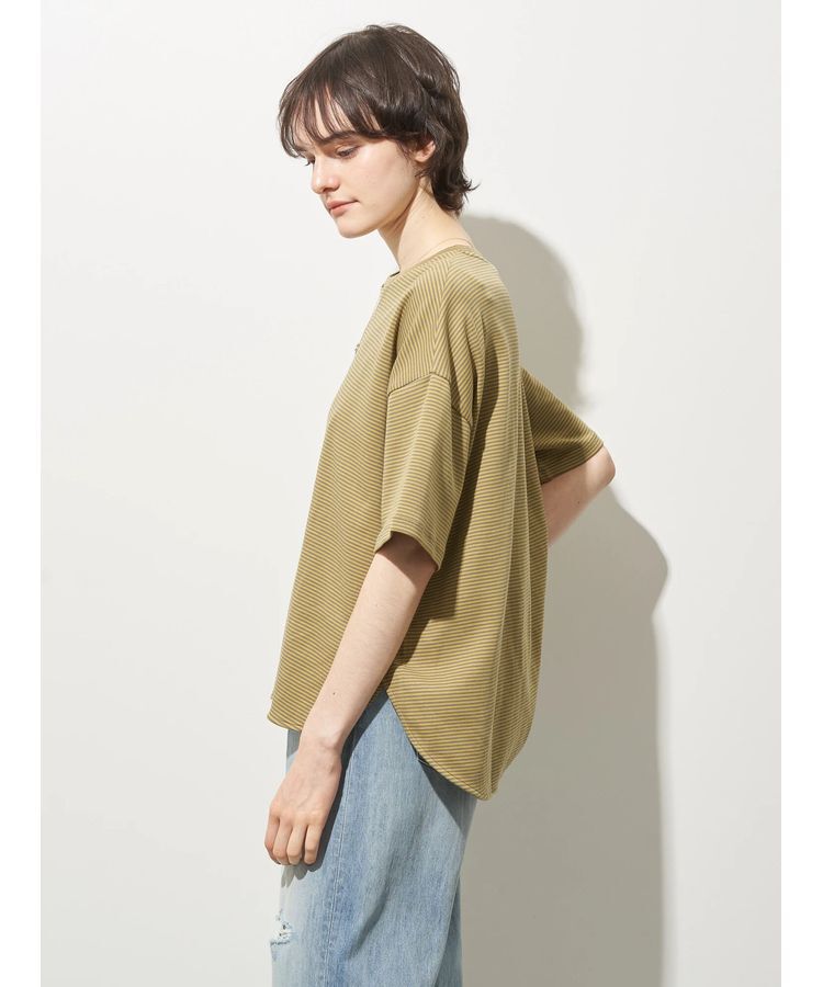 AMERICAN HOLIC「接触冷感裾ラウンドカットプルオーバー」|Tシャツ・カットソー|