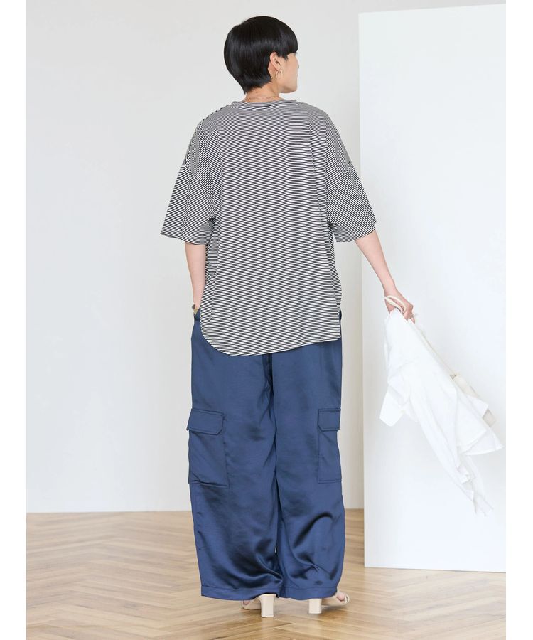 AMERICAN HOLIC「接触冷感裾ラウンドカットプルオーバー」|Tシャツ・カットソー|