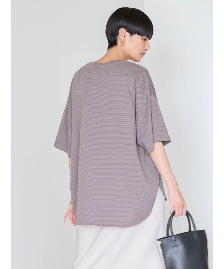 AMERICAN HOLIC「接触冷感裾ラウンドカットプルオーバー」|Tシャツ・カットソー|