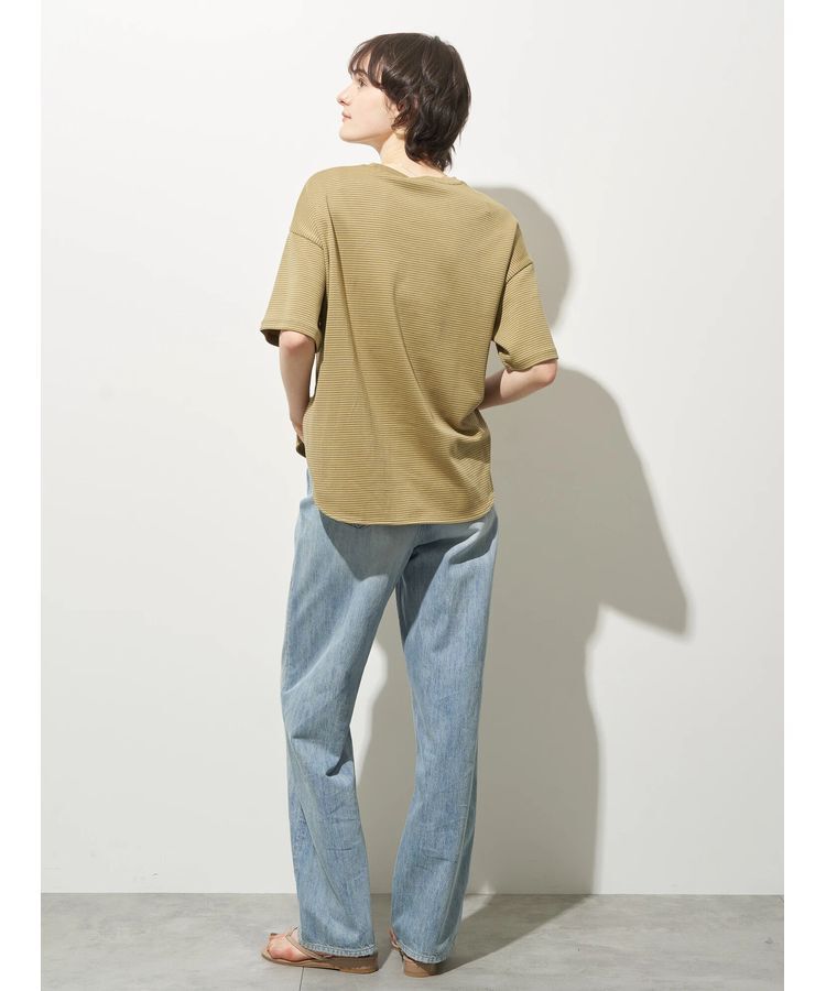 AMERICAN HOLIC「接触冷感裾ラウンドカットプルオーバー」|Tシャツ・カットソー|