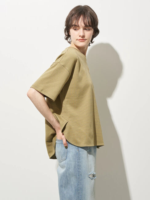 AMERICAN HOLIC「接触冷感裾ラウンドカットプルオーバー」|Tシャツ・カットソー|