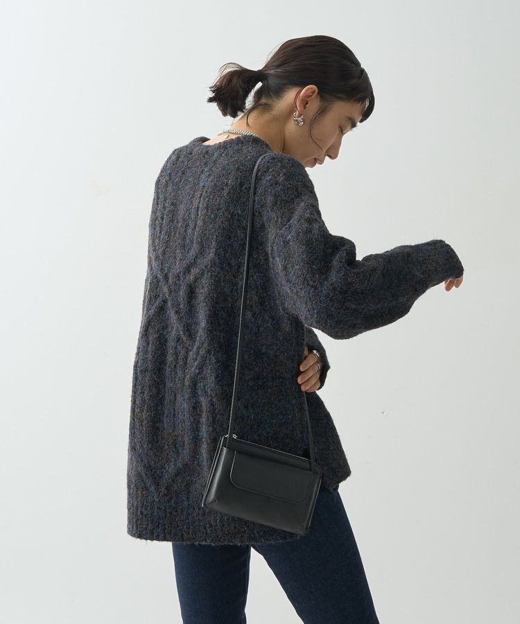 AMERICAN HOLIC「ローゲージアラン柄ニットプルオーバー」|ニット・セーター|